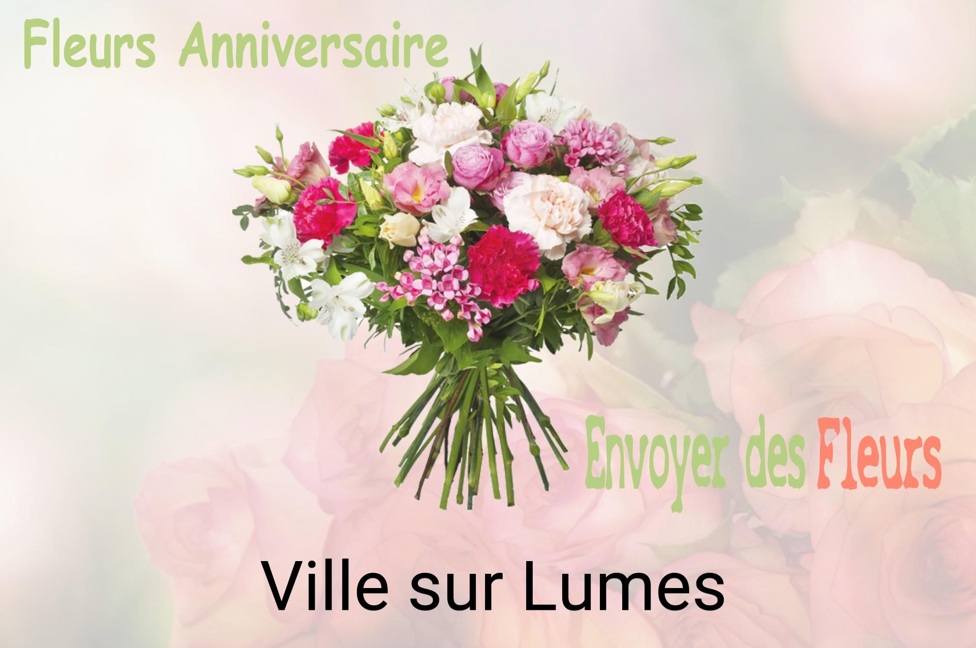 Bouquet de fleurs d’anniversaire livré à Ville-sur-Lumes