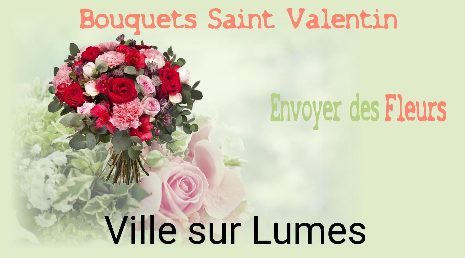 Roses de Saint-Valentin livrées à Ville-sur-Lumes